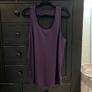 Zyia blackberry twist tank